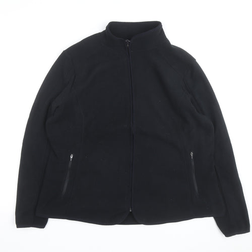 Dunnes Stores Men's Black Fleece Full Zip Jacket XL