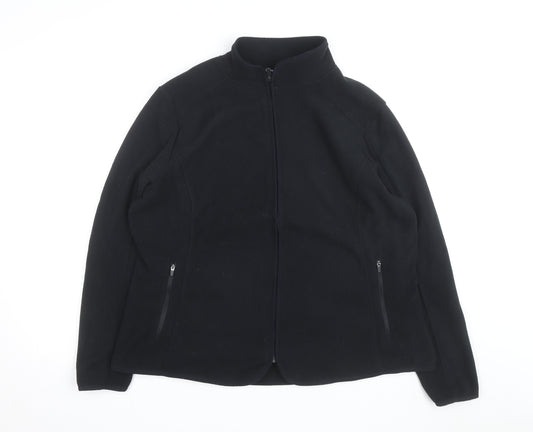 Dunnes Stores Men's Black Fleece Full Zip Jacket XL