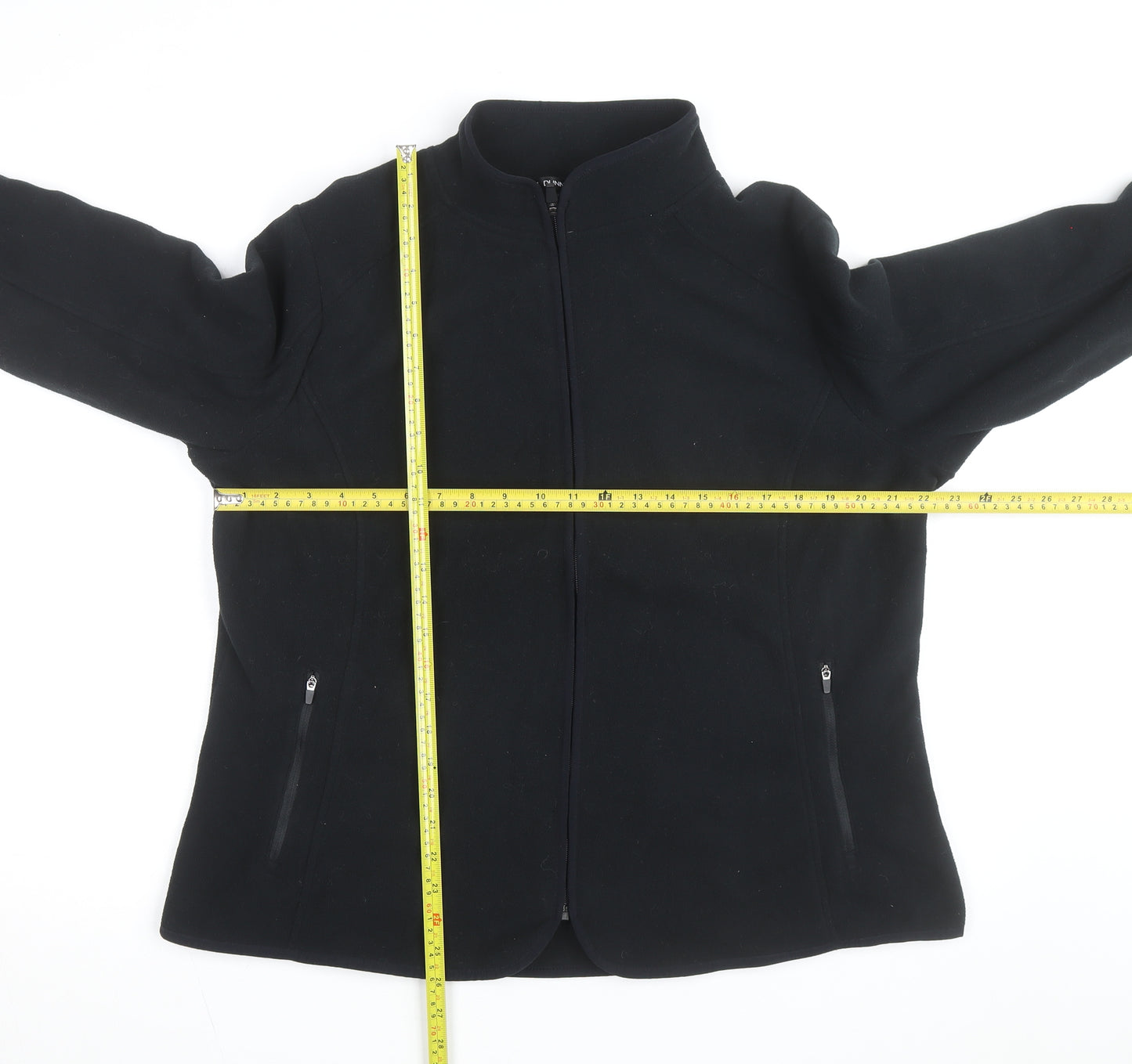 Dunnes Stores Men's Black Fleece Full Zip Jacket XL