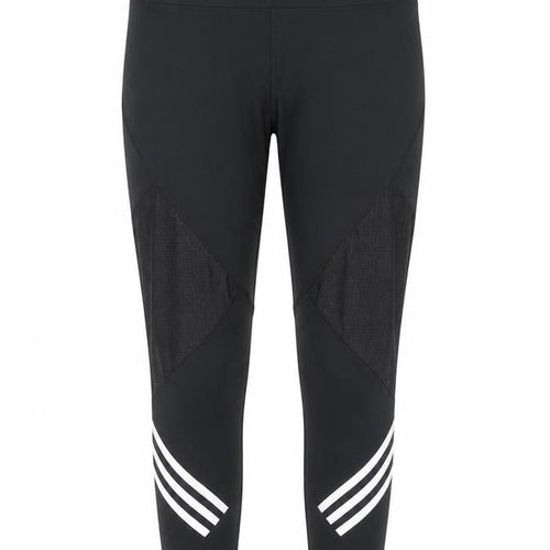 Adidas Womens Black Running Leggings Size L Moisture Wicking