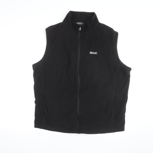 Regatta Men's Black XXL Fleece Bodywarmer Zip Up Vest
