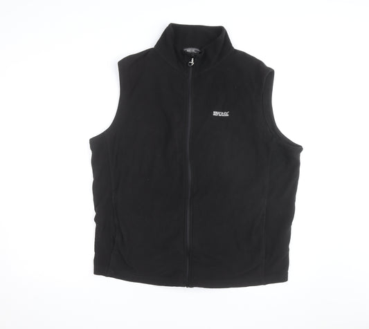 Regatta Men's Black XXL Fleece Bodywarmer Zip Up Vest