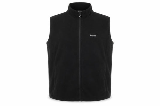 Regatta Men's Black XXL Fleece Bodywarmer Zip Up Vest