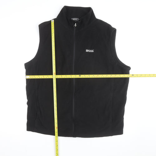 Regatta Men's Black XXL Fleece Bodywarmer Zip Up Vest