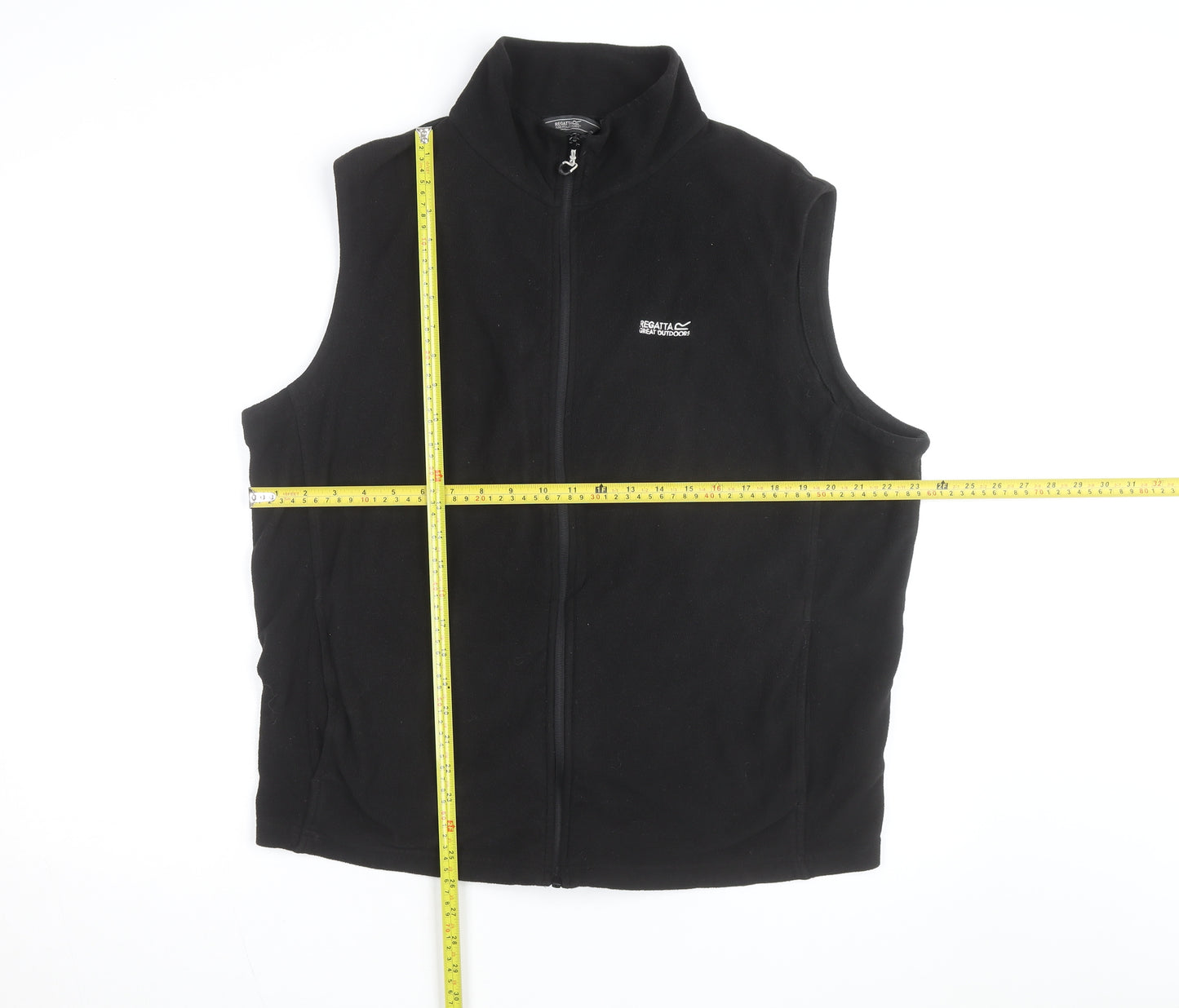Regatta Men's Black XXL Fleece Bodywarmer Zip Up Vest