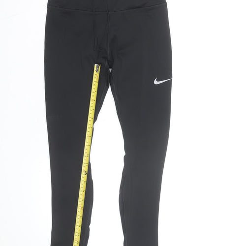 Nike Women's Black Dri-FIT Running Leggings Size S