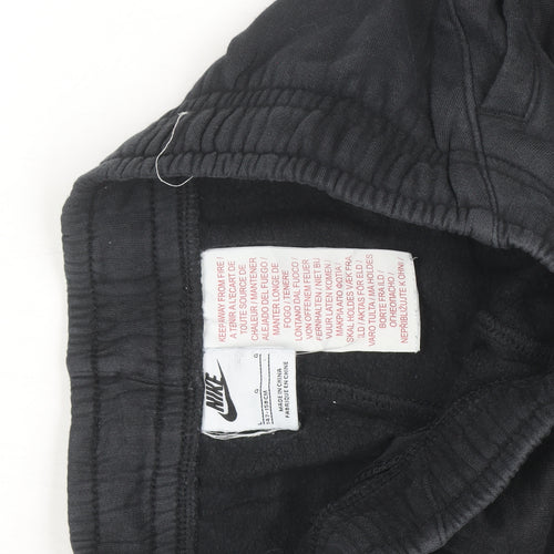 Nike Men's Black Jogger Fleece Sweatpants L Regular Fit