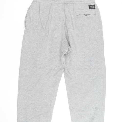Nike Men's Grey Jogger Sweatpants Size M Elastic Waist