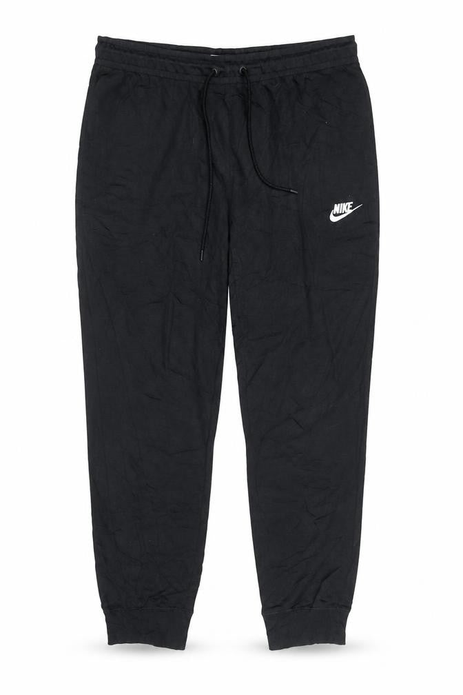 Nike Men’s Black Jogger Sweatpants L Regular Fit French Terry