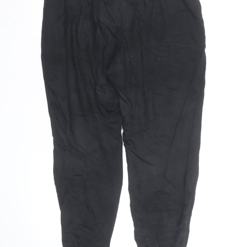 Nike Men’s Black Jogger Sweatpants L Regular Fit French Terry
