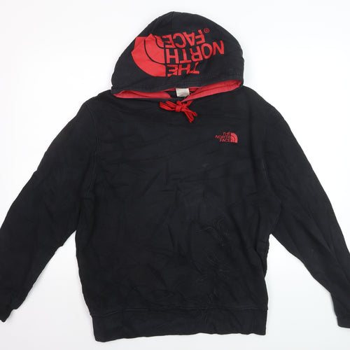 The North Face Men's Black Pullover Hoodie Size M Outdoor Fleece