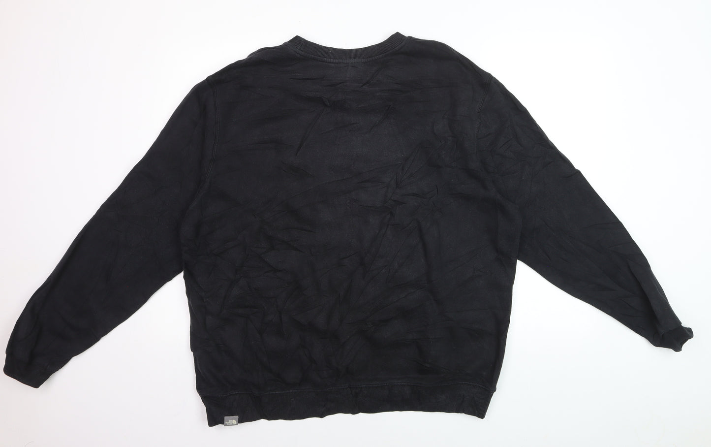 The North Face Men's Black XL Crew Neck Cotton Sweatshirt