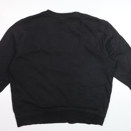 Lacoste Sport Men’s Black 3XL Pullover Crew Neck Sweatshirt