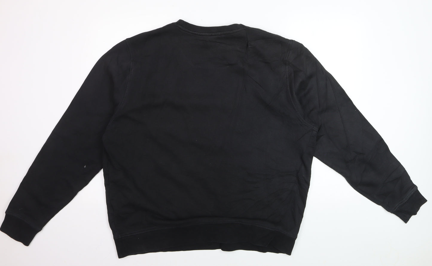 Lacoste Sport Men’s Black 3XL Pullover Crew Neck Sweatshirt