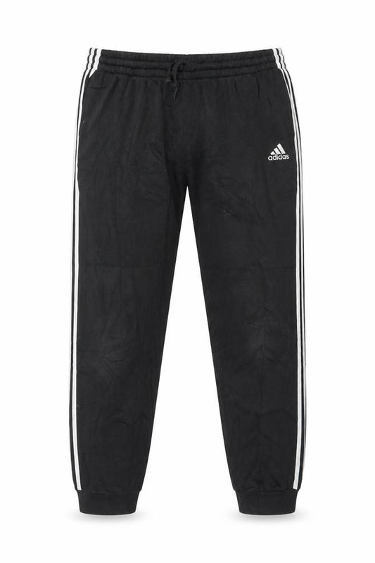 Adidas Mens Black XL Jogger Trousers Elastic Waist Activewear