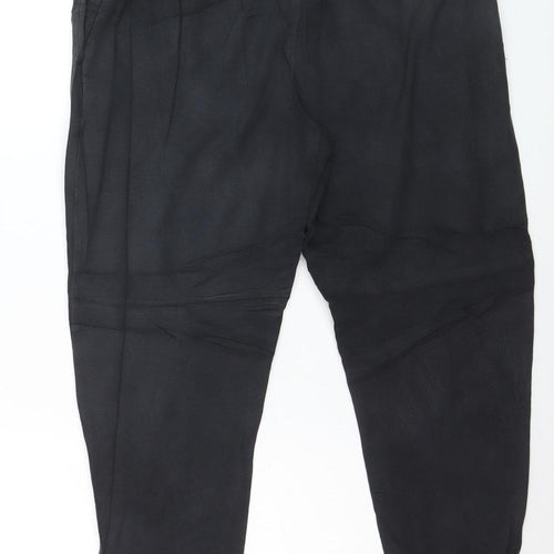 Gymshark Men's Black Jogger Trousers M Regular Fit Elastic Waist Activewear
