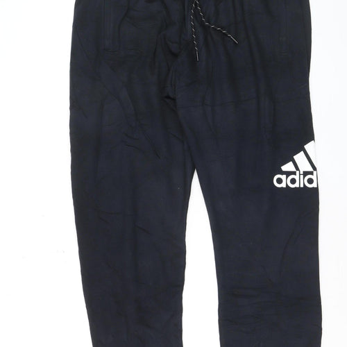 Adidas Men's Black XL Jogger Sweatpants Climalite Activewear