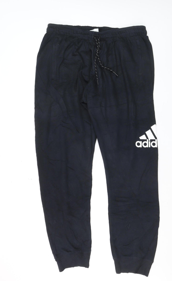 Adidas Men's Black XL Jogger Sweatpants Climalite Activewear
