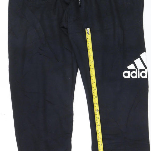 Adidas Men's Black XL Jogger Sweatpants Climalite Activewear
