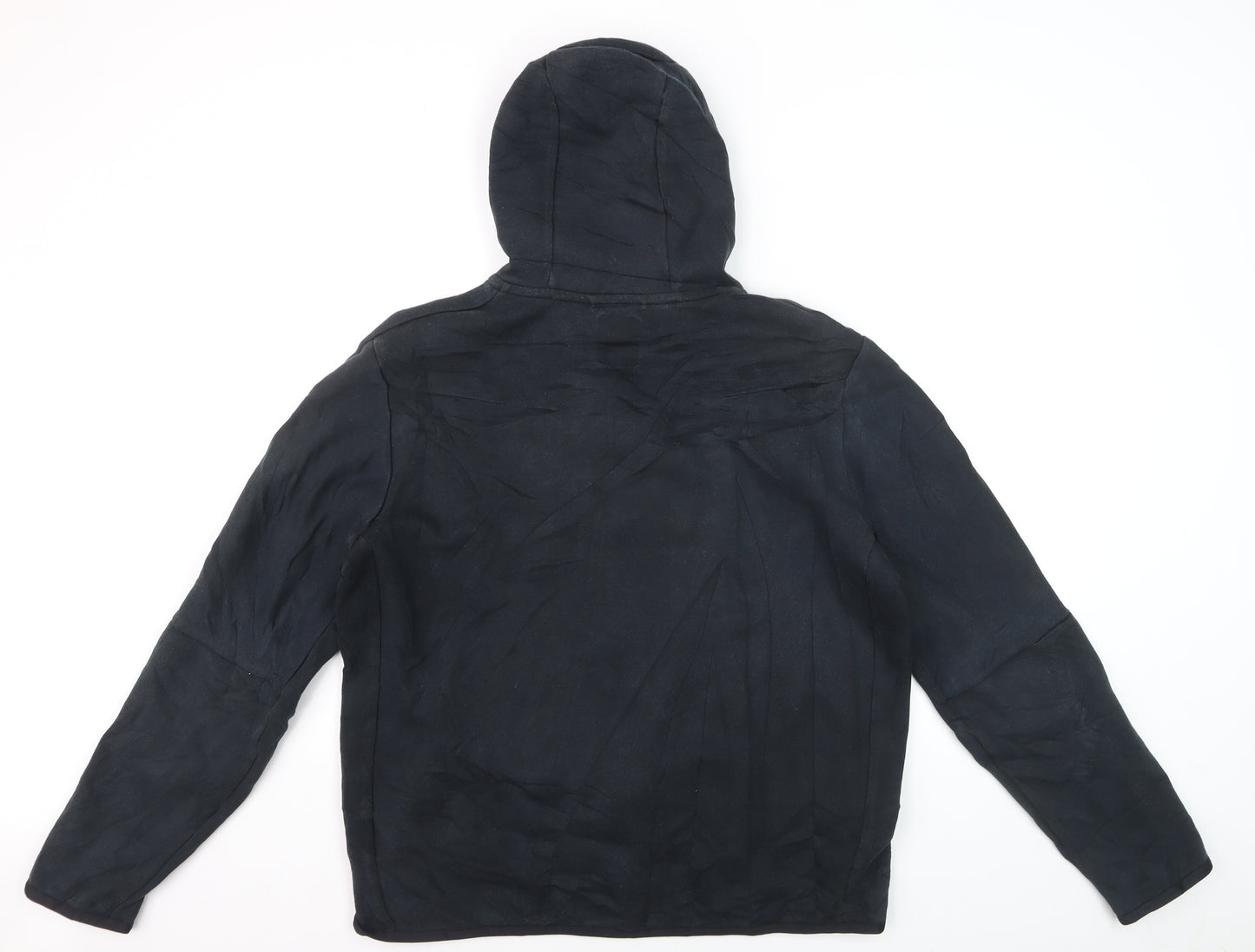 Nike Men's Black Full Zip Hoodie L Lightweight Sportswear