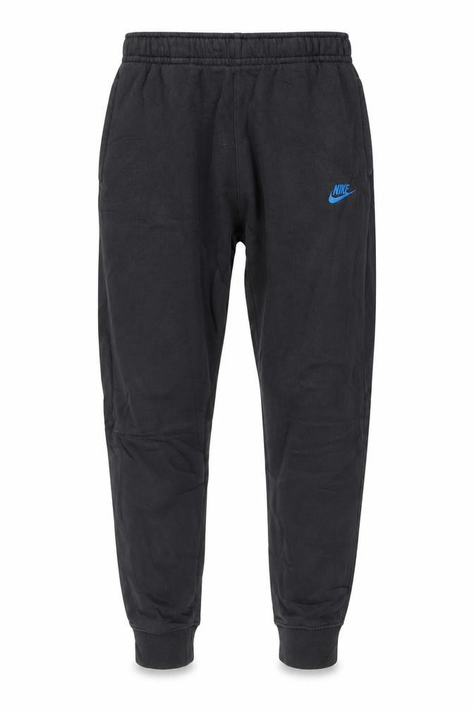 Nike Men's Black Fleece Jogger Trousers Size M Regular Fit