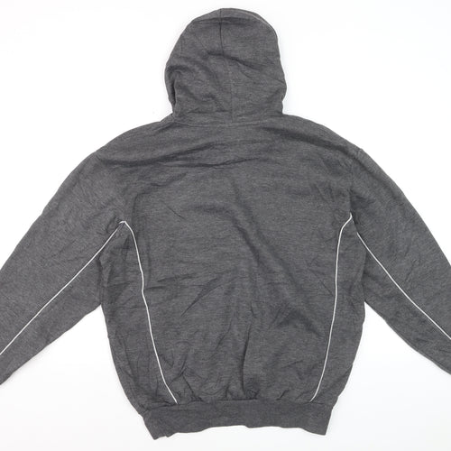 Umbro Men's Grey Pullover Hoodie Size M Sportswear