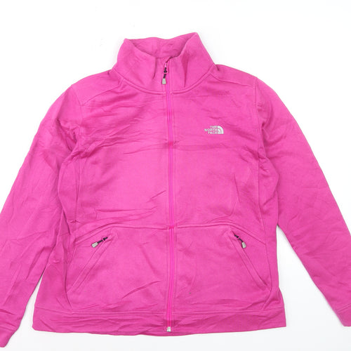 The North Face Women's Pink Full Zip Fleece Jacket XL