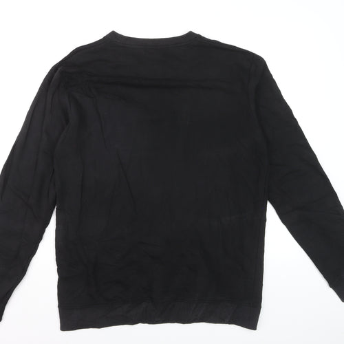Hugo Boss Men's Black XL Pullover Sweatshirt Crew Neck