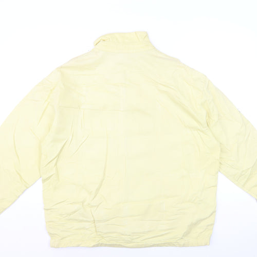 Ralph Lauren Men's Yellow Cotton Bomber Jacket L