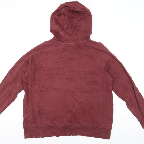 Under Armour Men's Red Pullover Hoodie Size L Relaxed Fit