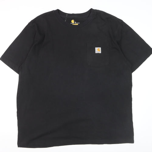 Carhartt Men's Black XL Classic Fit Pocket Work T-Shirt