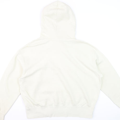 Nike Men's Ivory Pullover Hoodie M Regular Fit Fleece Sweatshirt