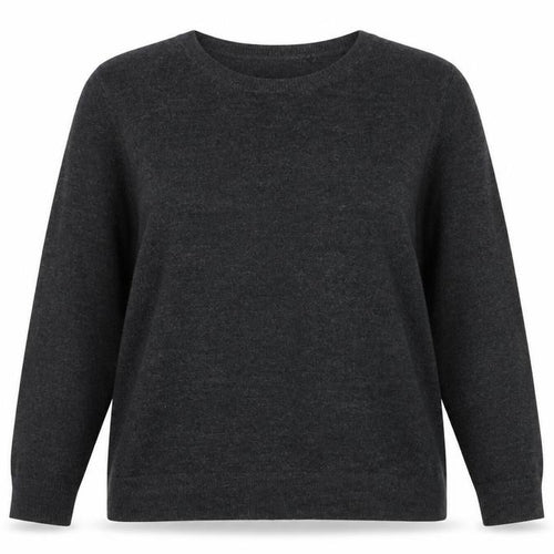Marks and Spencer Women’s Grey Acrylic Crew Neck Jumper Size 24