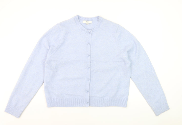 Marks and Spencer Women's Blue Long Sleeve Cardigan L