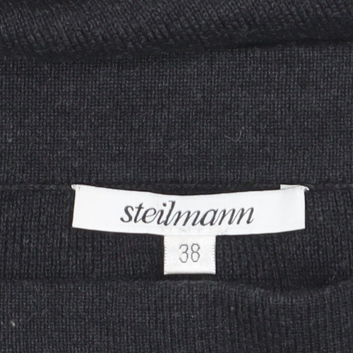 Steilmann Women's Black Size 12 Pencil Knit Midi Skirt