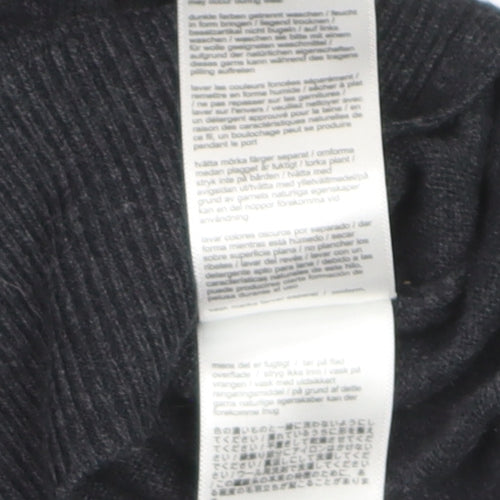Joules Womens Black Roll Neck Long Sleeve Knit Jumper Size 10