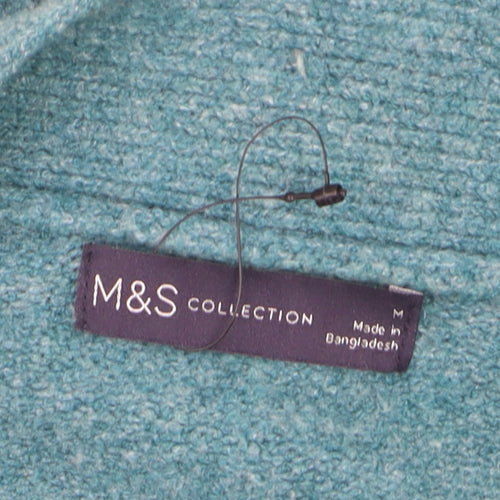 Marks and Spencer Women’s Seafoam Cardigan Medium V-Neck Knit