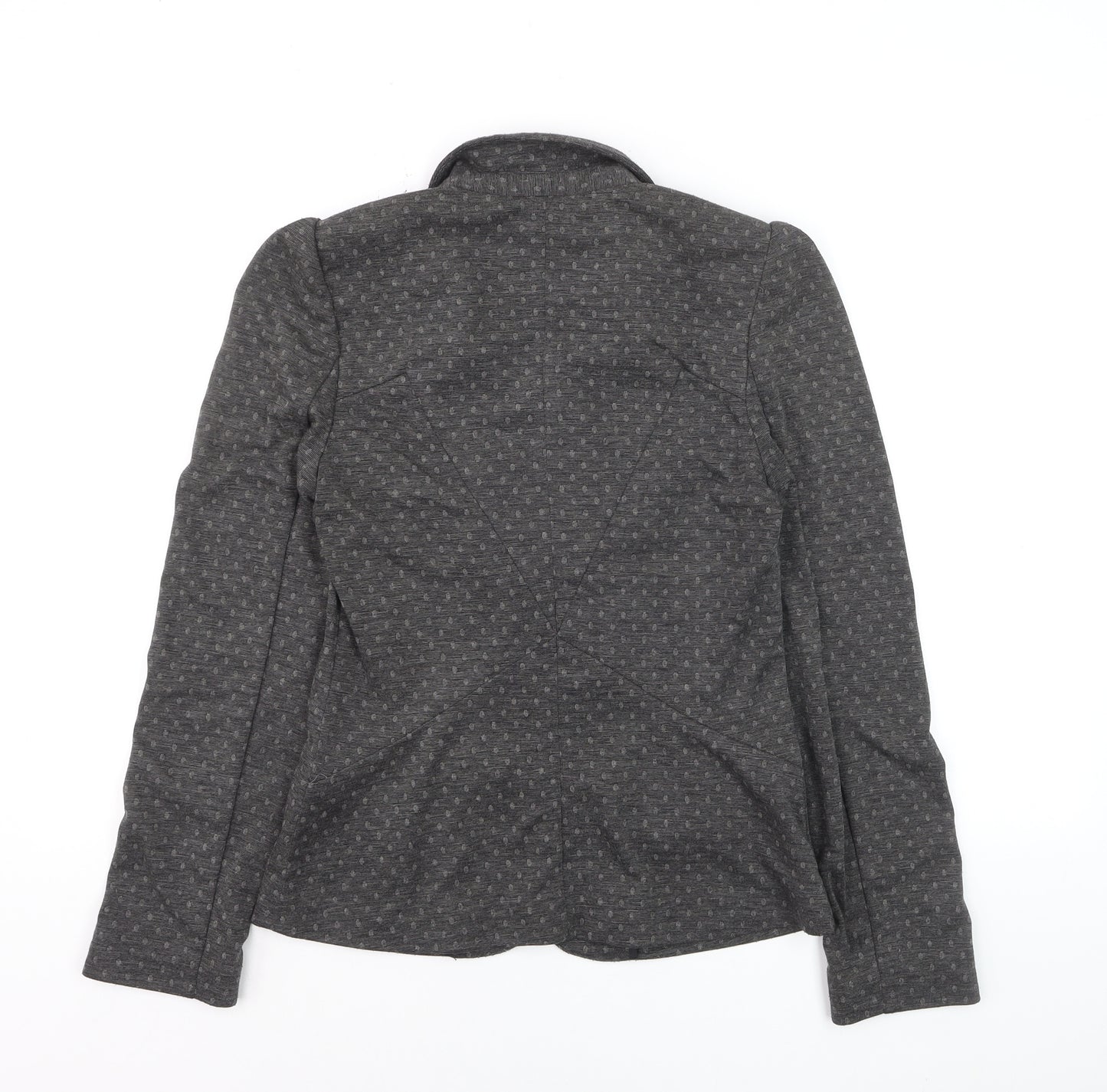 Next Women's Grey Tailored Blazer Jacket Size 10 Slim Fit