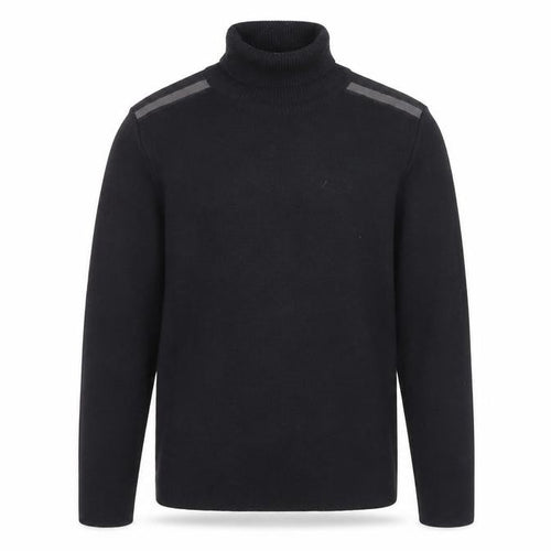 Reiss Men's Black Roll Neck Slim Fit Knit Jumper Size S