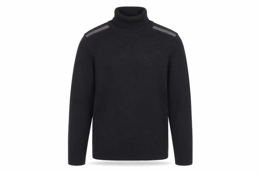 Reiss Men's Black Roll Neck Slim Fit Knit Jumper Size S