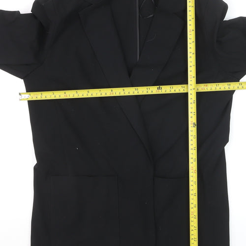 Marks and Spencer Women’s Black Relaxed Fit Blazer Size 10