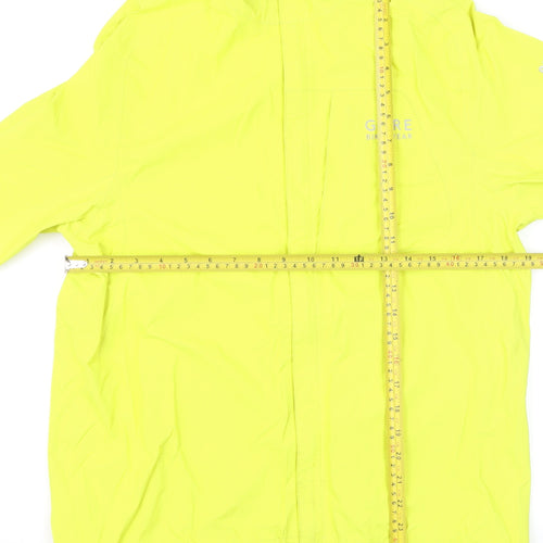 Gore Bike Wear Men's Yellow M Windproof Waterproof Cycling Jacket