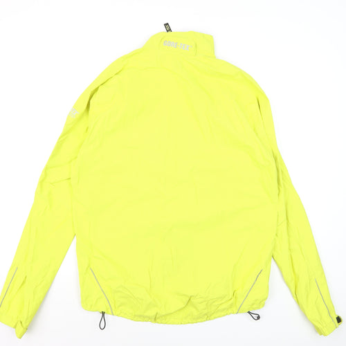 Gore Bike Wear Men's Yellow M Windproof Waterproof Cycling Jacket