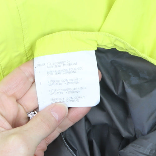 Gore Bike Wear Men's Yellow M Windproof Waterproof Cycling Jacket