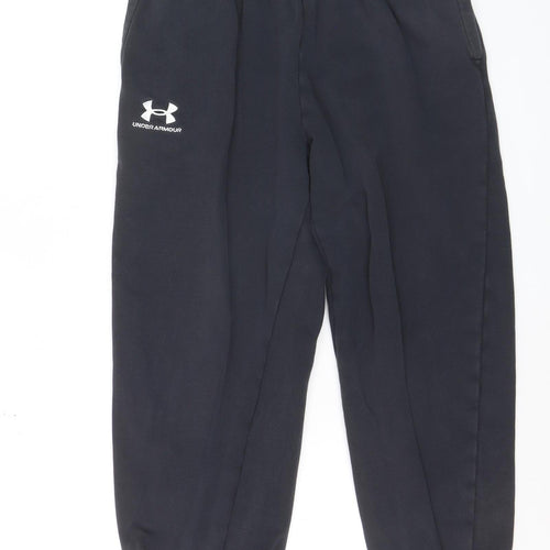 Under Armour Men's Black M Jogger Sweatpants Elastic Waist Activewear