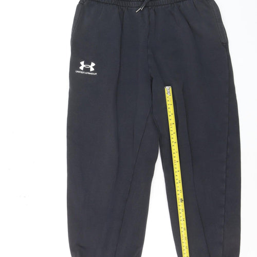 Under Armour Men's Black M Jogger Sweatpants Elastic Waist Activewear