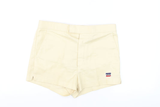 Levi's Men's Beige Chino Shorts Size 30 Regular Fit Vintage