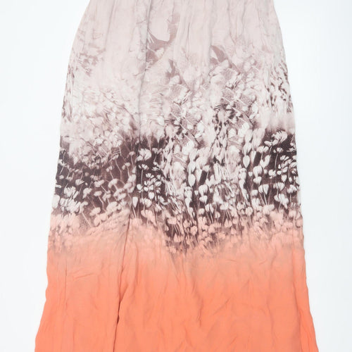 Mint Velvet Women’s Multicoloured Size 14 A-Line Midi Skirt