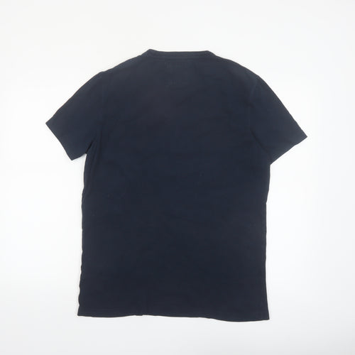Crew Clothing Company Men's Navy Cotton Crew Neck T-Shirt M