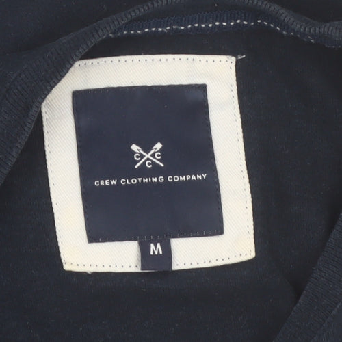 Crew Clothing Company Men's Navy Cotton Crew Neck T-Shirt M